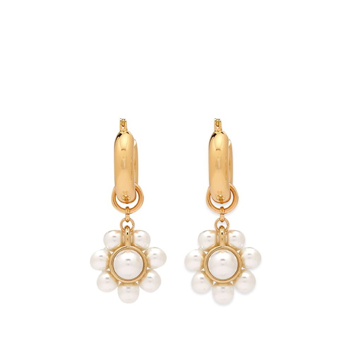 Photo: Shrimps Women's Dale Earrings in Gold/Cream