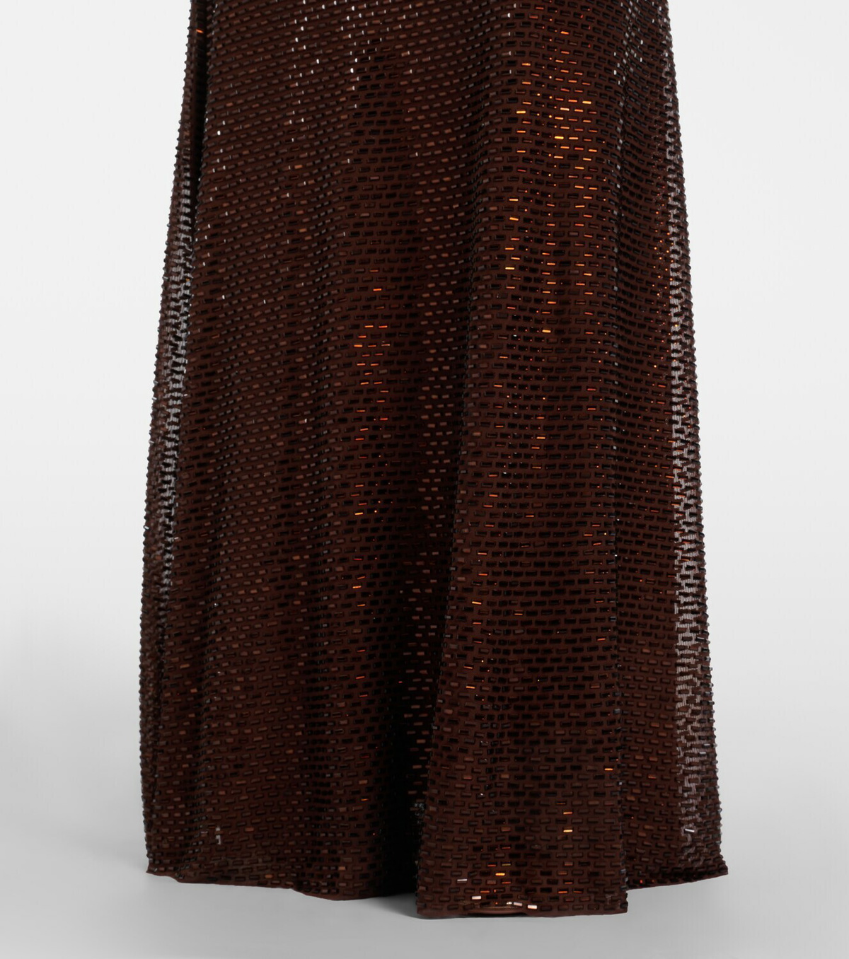 Self-Portrait Embellished gathered gown