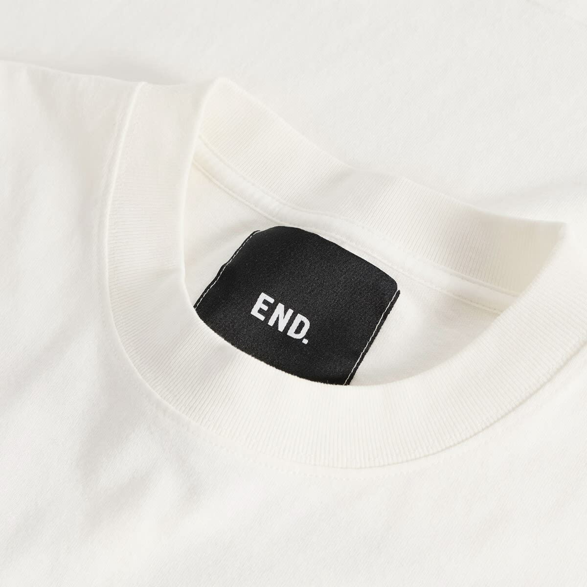 END. Oil T-Shirt in Ecru