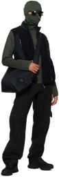 ROA Black Packable Shoulder Bag