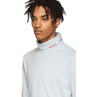 Calvin Klein 205W39NYC Blue Logo Turtleneck