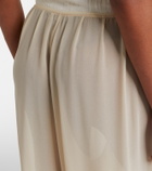 The Frankie Shop Mio sheer crêpe balloon pants