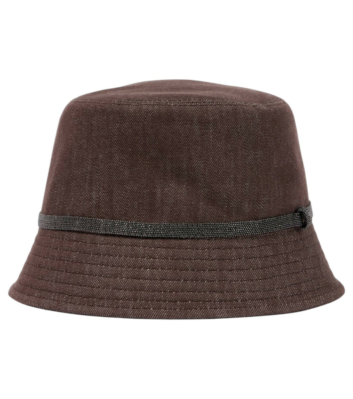 ハット BRUNELLO CUCINELLI POPLIN BUCKET HAT Linen canvas bucket hat in beige - Brunello Cucinelli