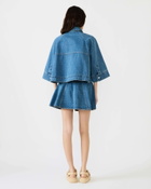 Steve Madden Rhode Jacket Denim in Blue