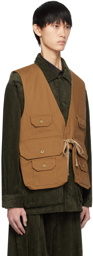 Engineered Garments Brown Fowl Vest
