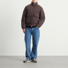 Norse Projects Men's Kastrup Gore-Tex Windstopper Bomber Jacket in Seal Brown