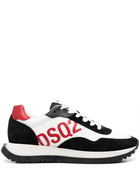 DSQUARED2 - Logo Velour Sneakers