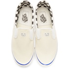 Vans White Inside/Out OG Classic Slip-On Sneakers