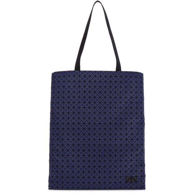 Photo: Bao Bao Issey Miyake Navy Large Crispy Tote