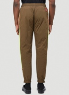 Panelled Track Pants in Brown