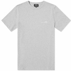 A.P.C. Men's Item Logo T-Shirt in Heather Grey