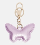 Gucci Butterfly leather bag charm