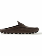 Tod's - Gommino Bubble Leather Mules - Brown