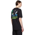 LQQK Studio for Paul and Shark Black Typhoon 20000 T-Shirt