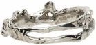 Vasiliki Silver Oysterling Gemstone Ring