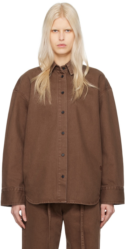 Photo: CAMILLA AND MARC Brown Lottie Shirt