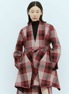 Issey Miyake Counterpoint Check Jacket