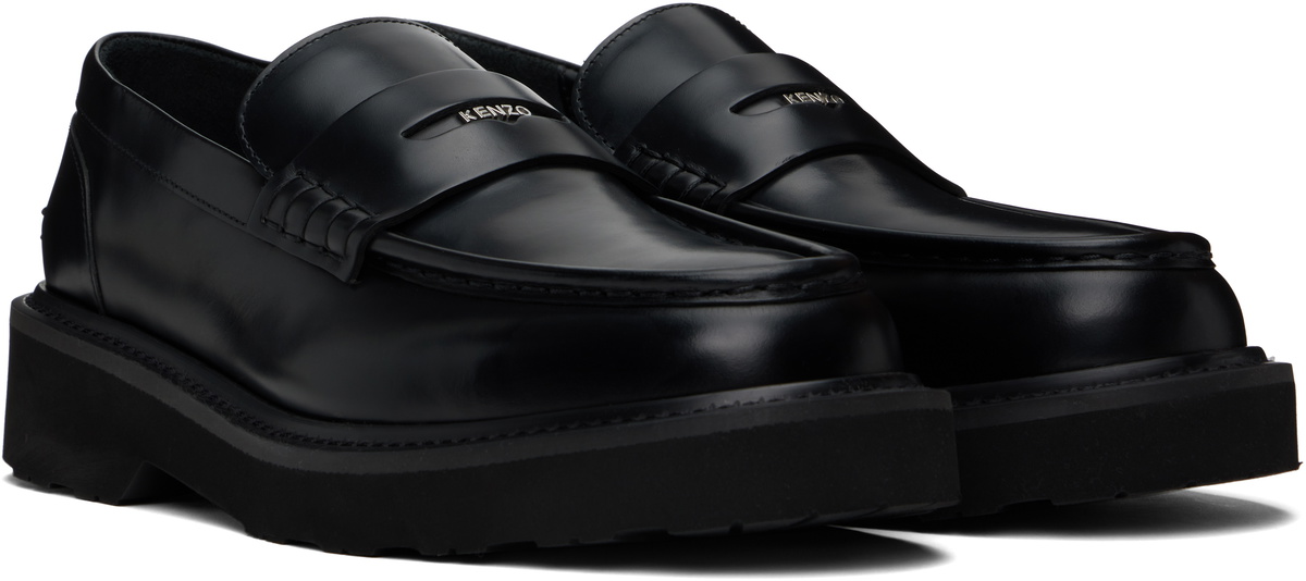 Kenzo Black Kenzo Paris 'Kenzo Ukio' Loafers Kenzo