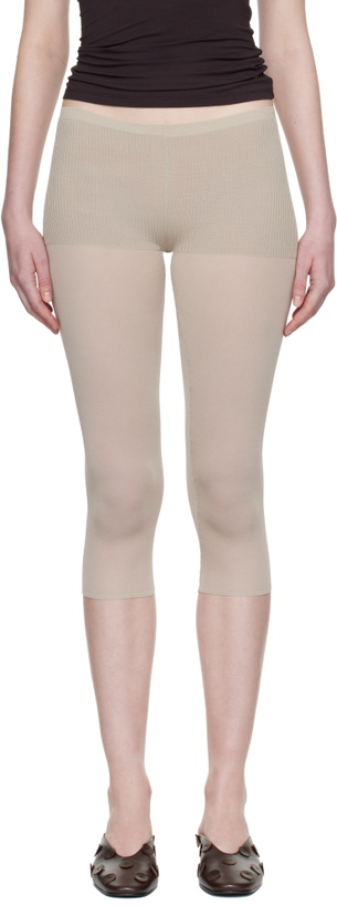 Photo: Paloma Wool Beige Meleta Leggings