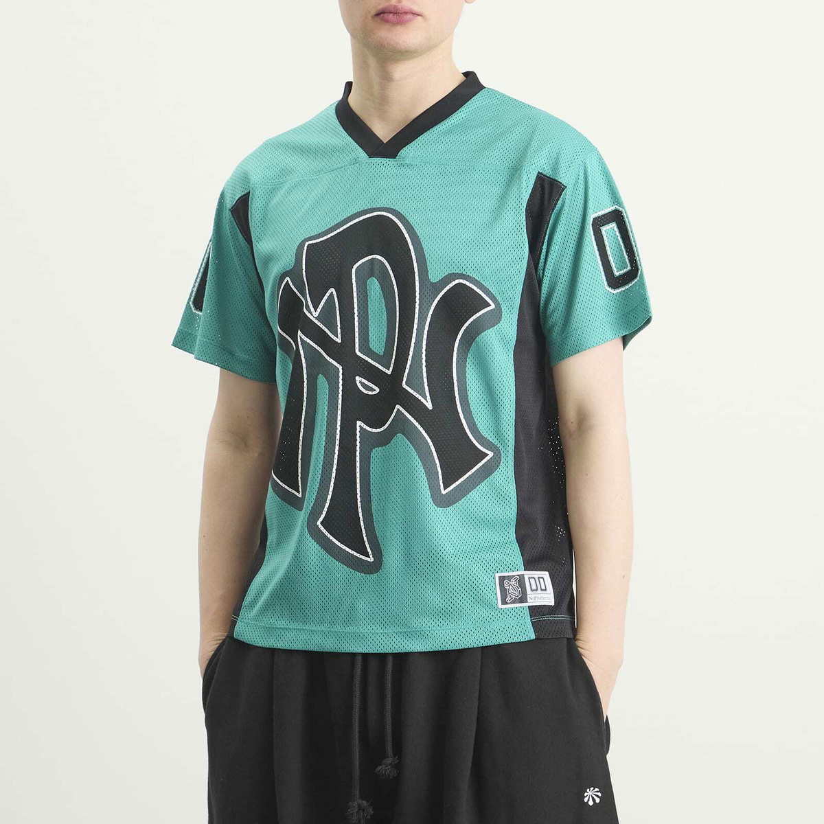 No Problemo Men's NYP Sports Jersey in Aqua