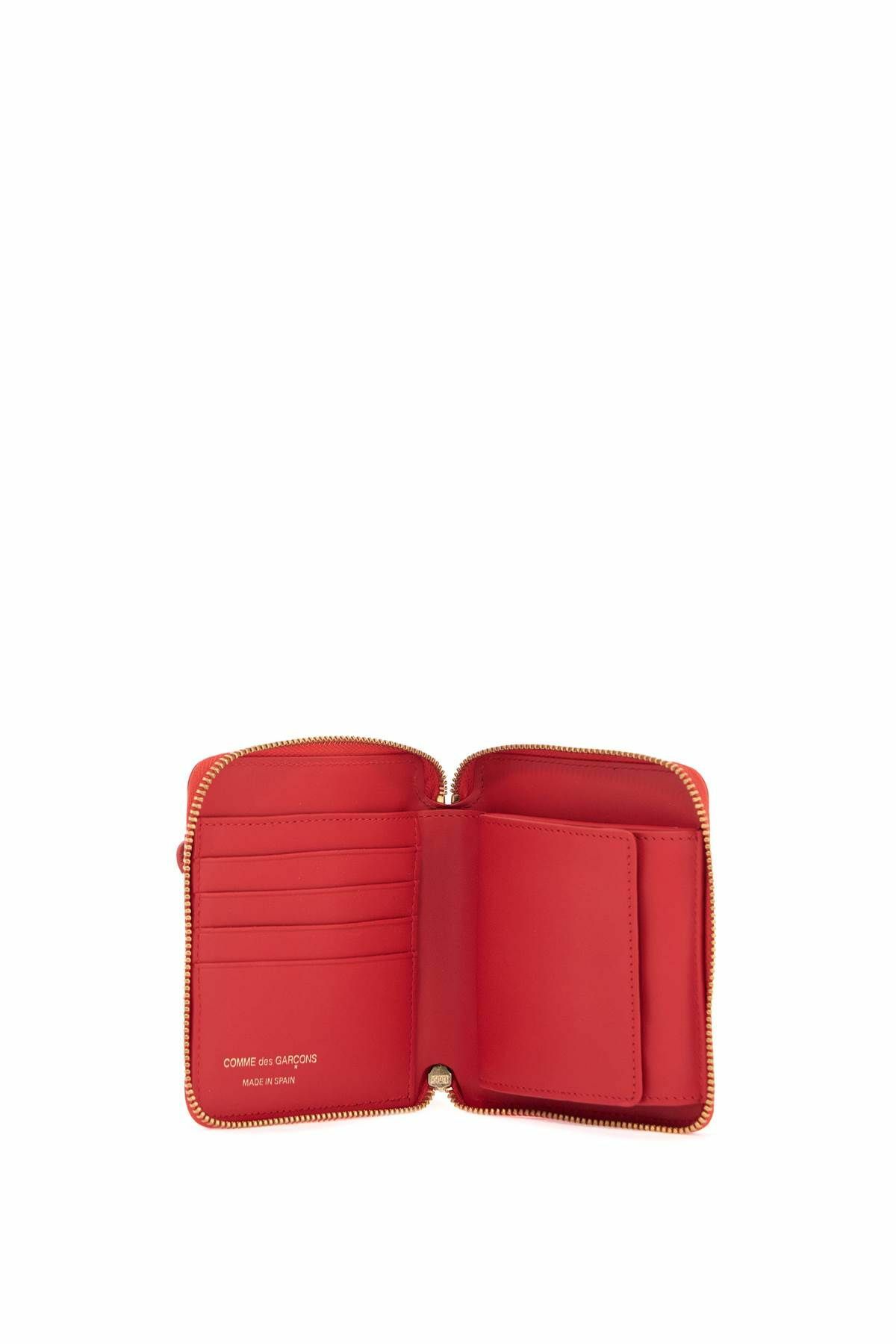 HDLaLian Portafoglio Minimalista Con Fiocco Rosso - Pelle Sintetica, Capacità Organizzata