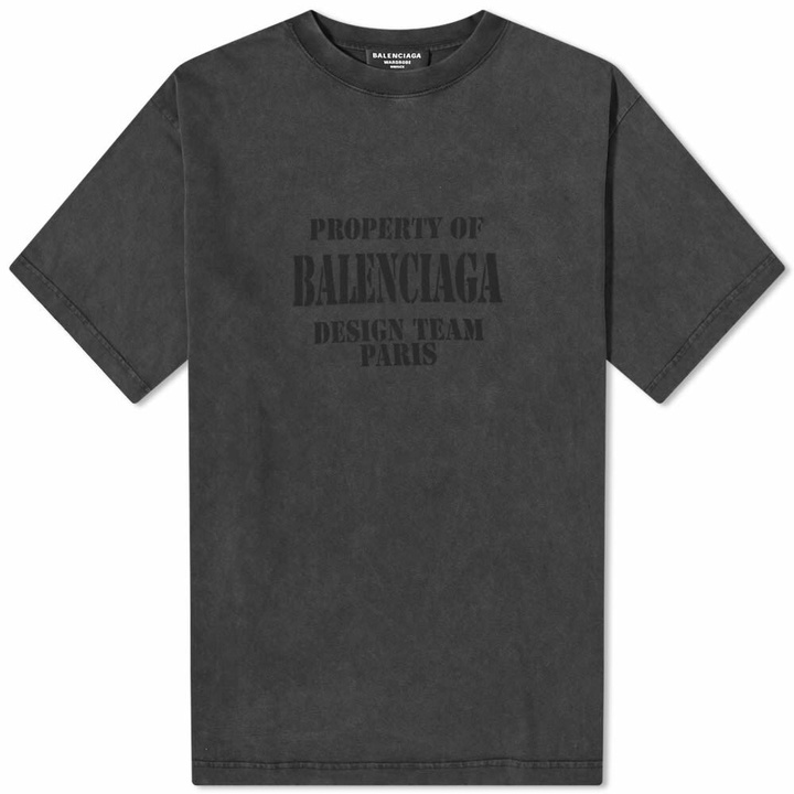 Photo: Balenciaga Property Of Oversized Tee