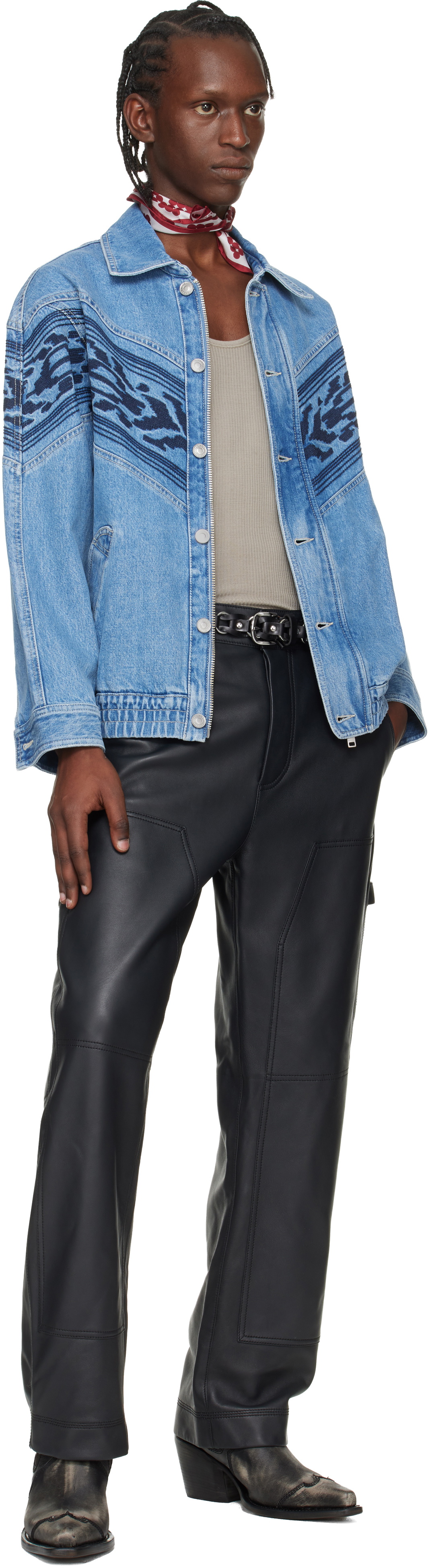 Isabel Marant Blue Julian Denim Jacket