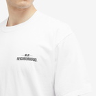 Neighborhood Men's 4 Printed T-Shirt in White