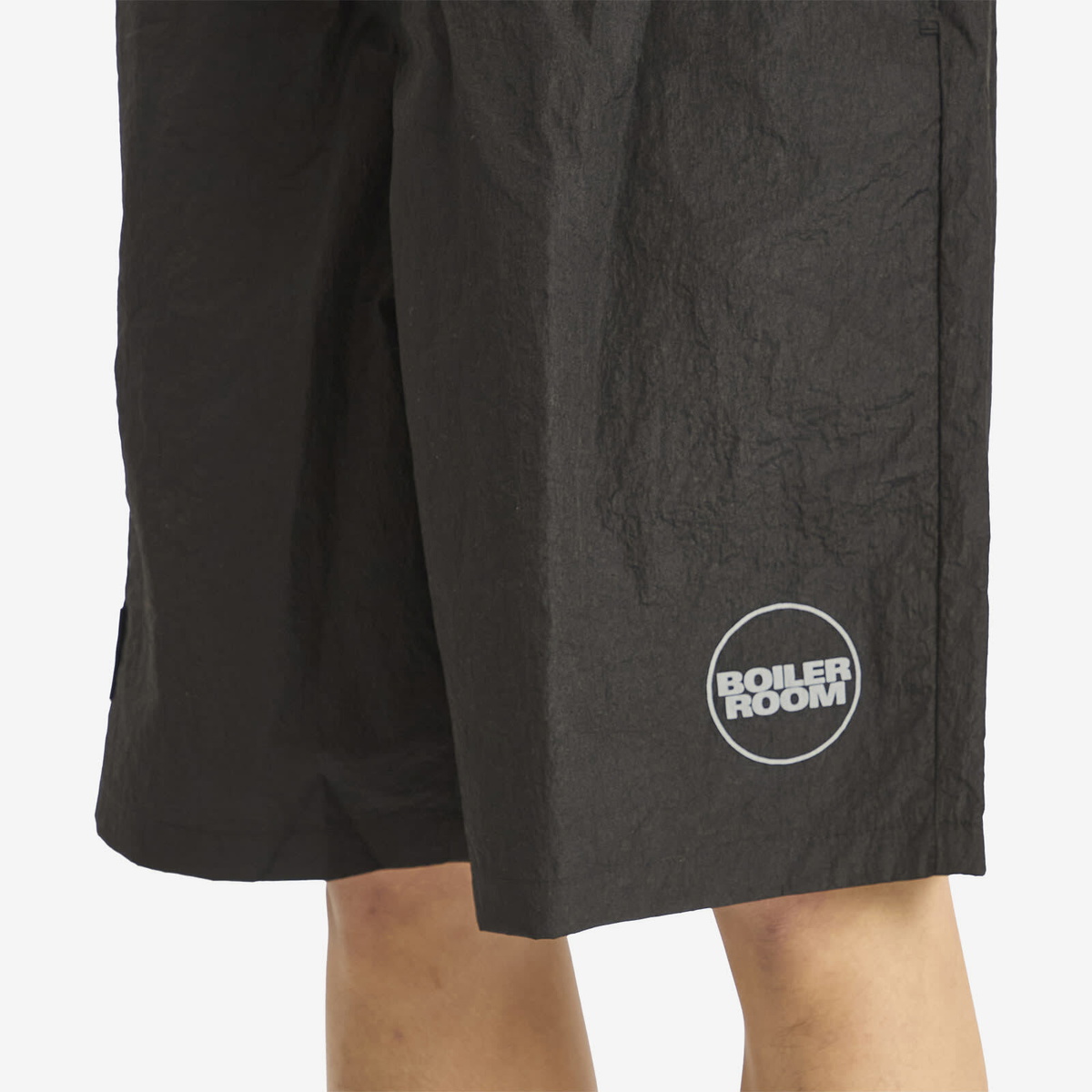 Boiler Room Men's Logo Board Shorts in Black