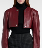 Sportmax Stenzone convertible leather jacket