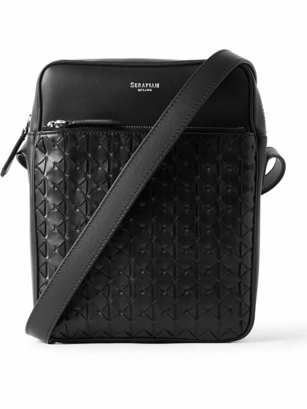 Photo: Serapian - Textured-Leather Belt Bag