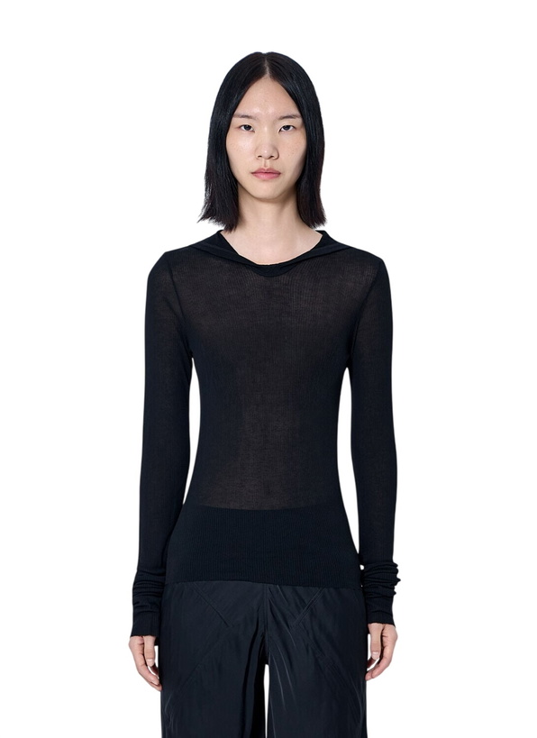 Photo: Rick Owens Long Sleeve Hooded Top