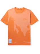 MCQ - Logo-Appliquéd Printed Cotton-Jersey T-Shirt - Orange