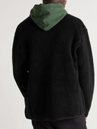 Snow Peak - Wool-Fleece Jacket - Black