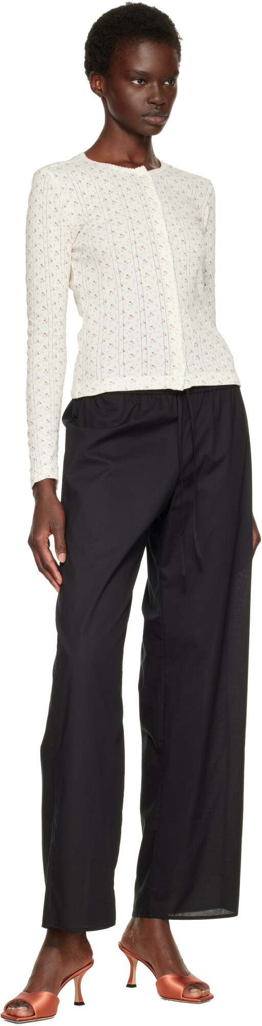 Cou Cou Black 'The Pant' Lounge Pants