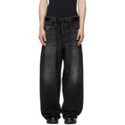 Diesel Black Regular Waist 1997 D-Enim-M Relaxed Jeans