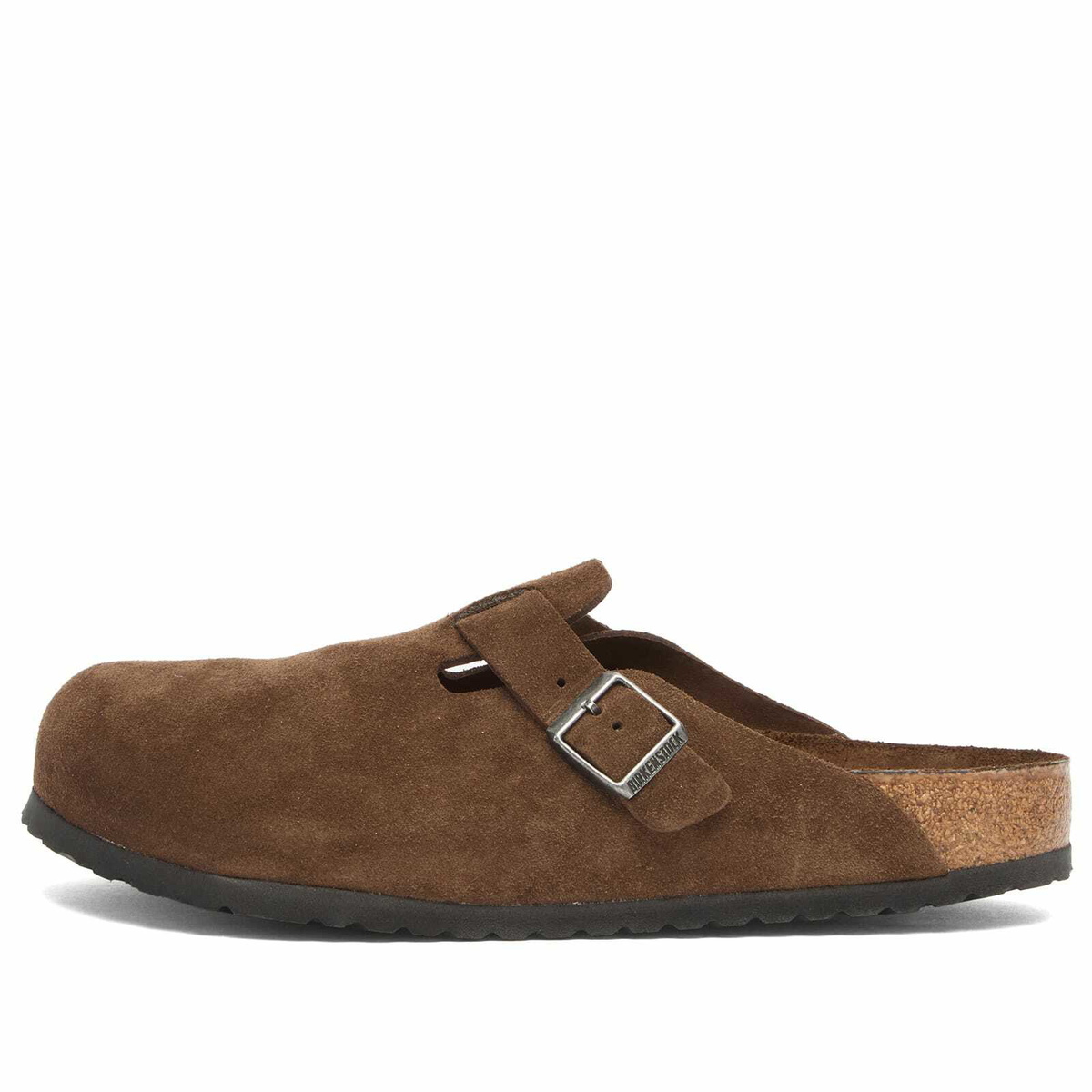 Birkenstock Men's Boston SFB Clog - Carafe Suede