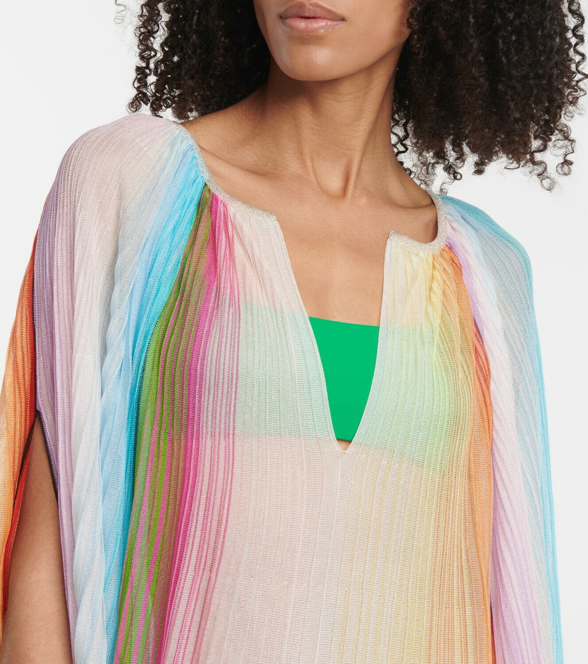 CREW NECK SHORT KNITTED KAFTAN MARE MYSTIQUE main image 1