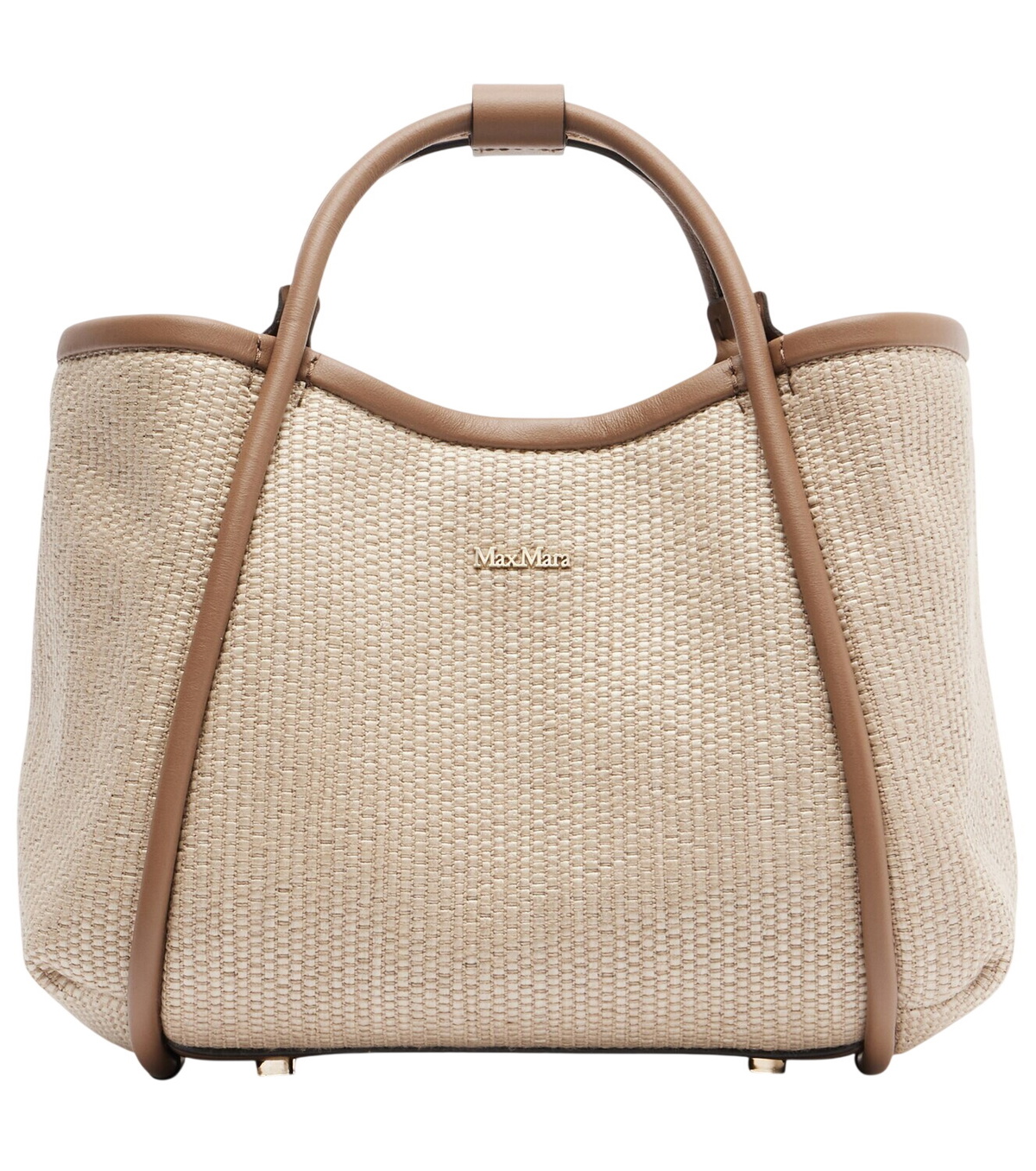 MAX MARA M Summer Marin Raffia Effect Tote Bag Max Mara