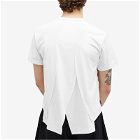 Comme des Garçons Homme Plus Men's Honeycomb Panel T-Shirt in White