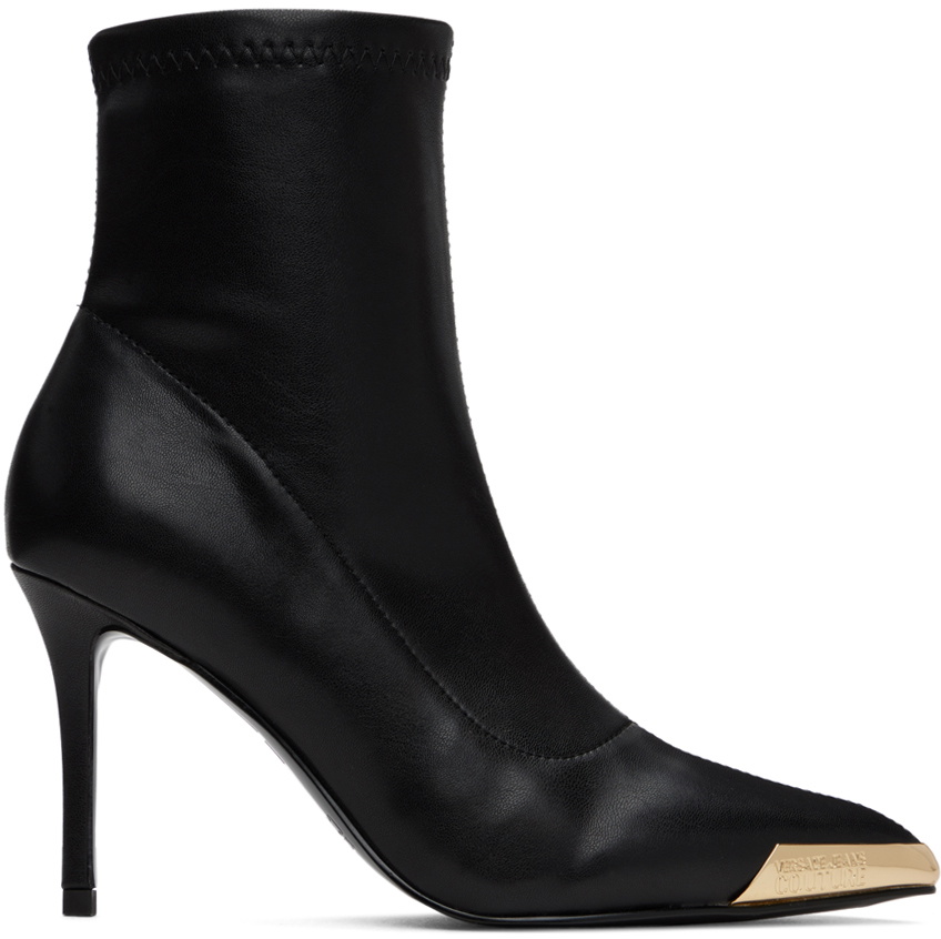 Versace Jeans Couture Black Scarlett Boots Versace