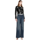 Courrèges Black Reedition Vinyl Jacket