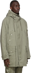 John Elliott Green Frame II Coat