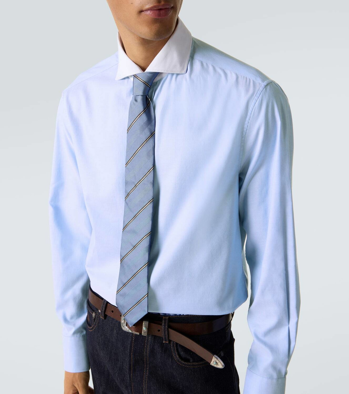 Brunello Cucinelli Cotton poplin shirt