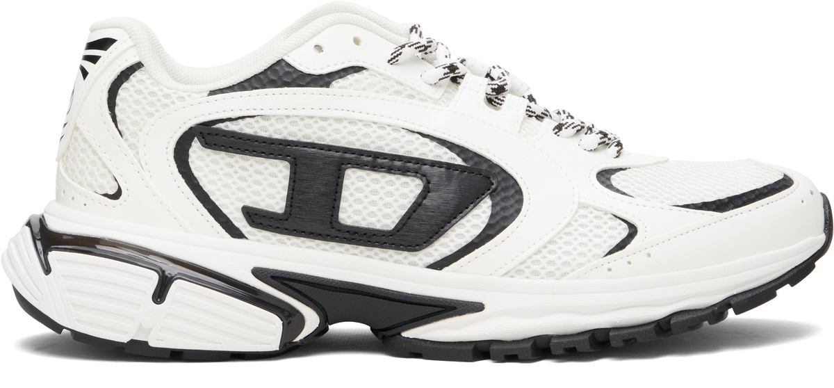 Diesel Black & White S-Pro-V-Dense Low Sneakers