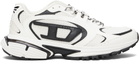 Diesel Black & White S-Pro-V-Dense Low Sneakers