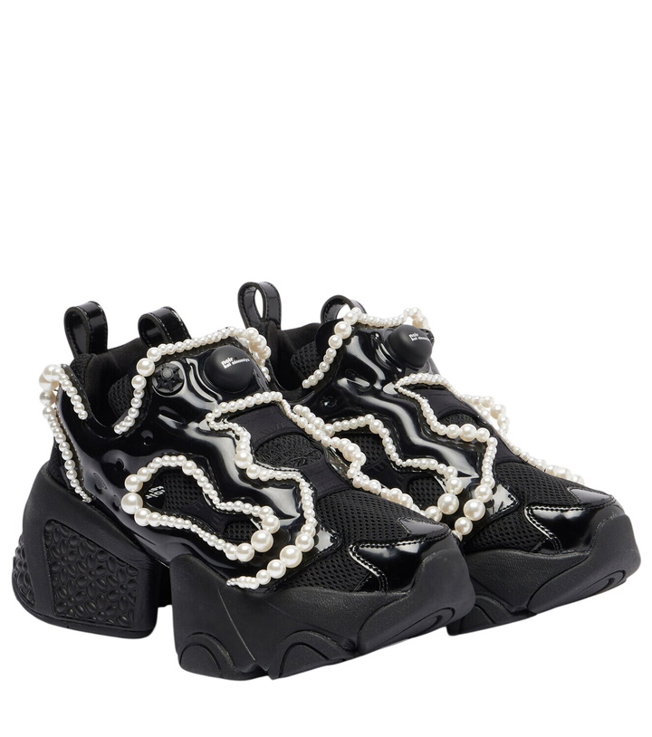 Photo: Noir Kei Ninomiya x Reebok embellished platform sneakers