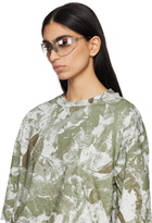 Acne Studios Silver Metal Frame Sunglasses