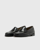 G H Bass WEEJUN WMN Penny Weave Black Womens Casual Shoe