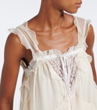 Chloé Ruffled silk muslin maxi dress